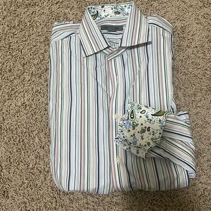 Johnson & Murphy button down dress shirt.
